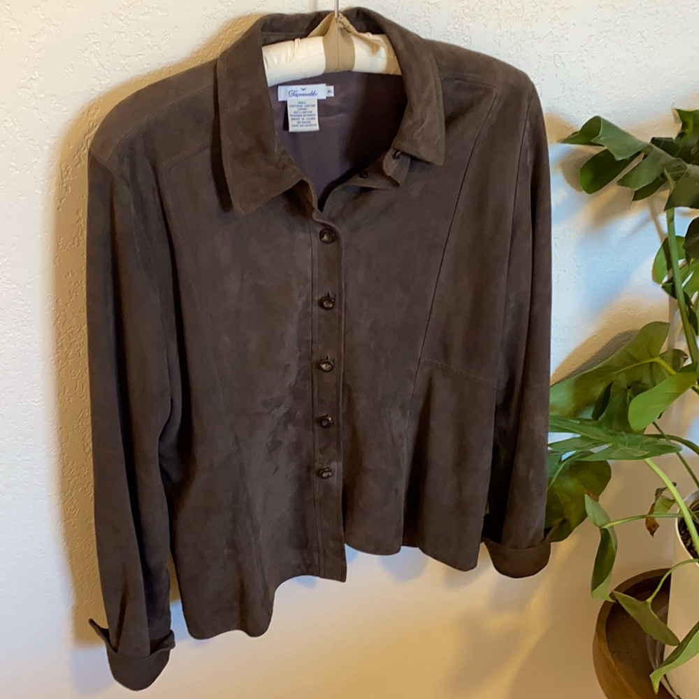 Faconnable Suede Shacket